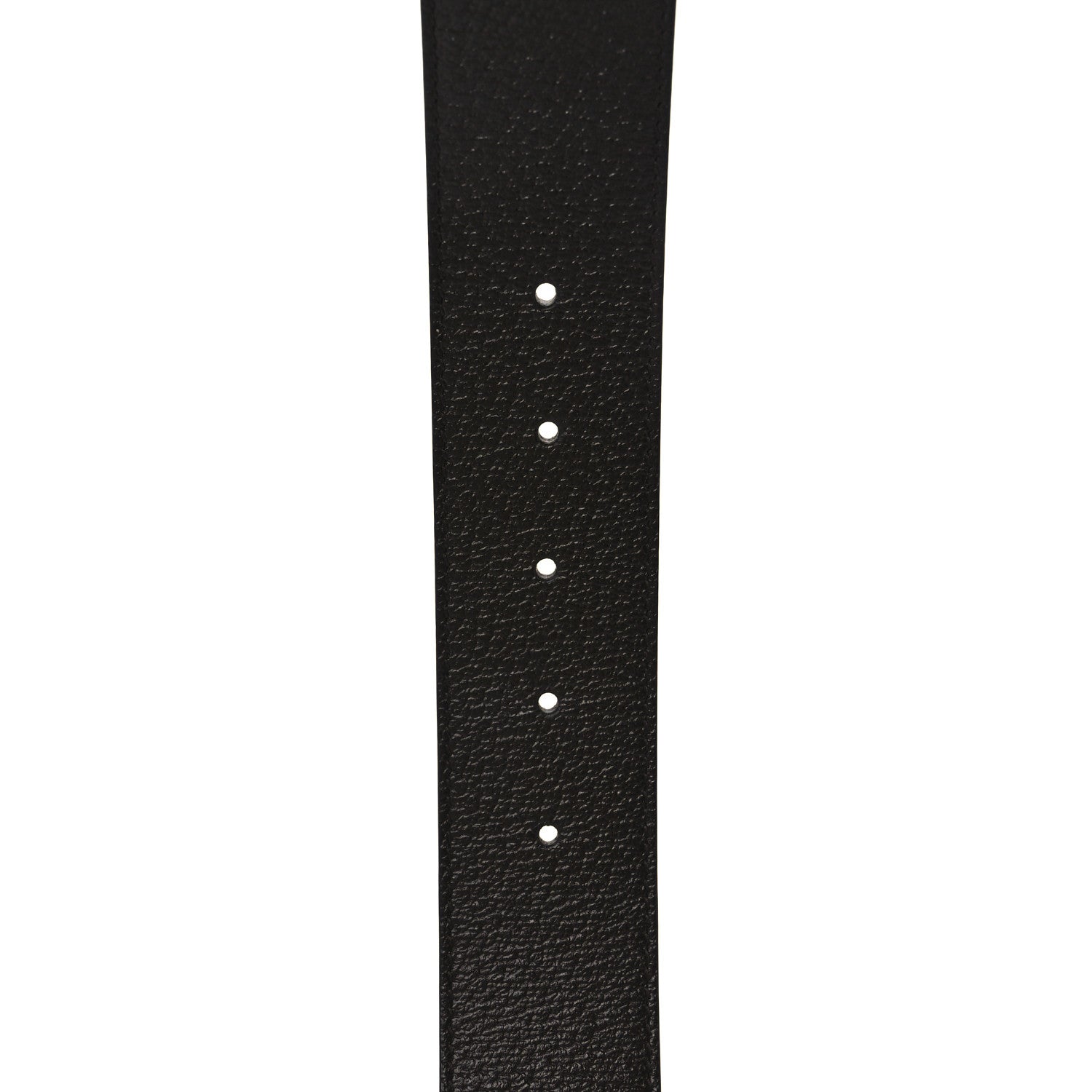 Gucci Textured Dollar Calfskin Double G 40mm Belt 95 38 Dark Cocoa 5 of 6