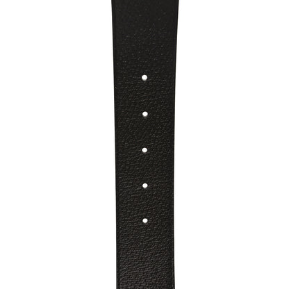 Gucci Textured Dollar Calfskin Double G 40mm Belt 95 38 Dark Cocoa 5 of 6