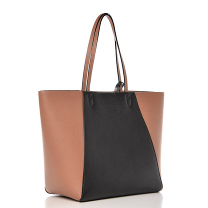Louis Vuitton Calfskin Lockme Cabas Bois de Rose Black 4 of 15