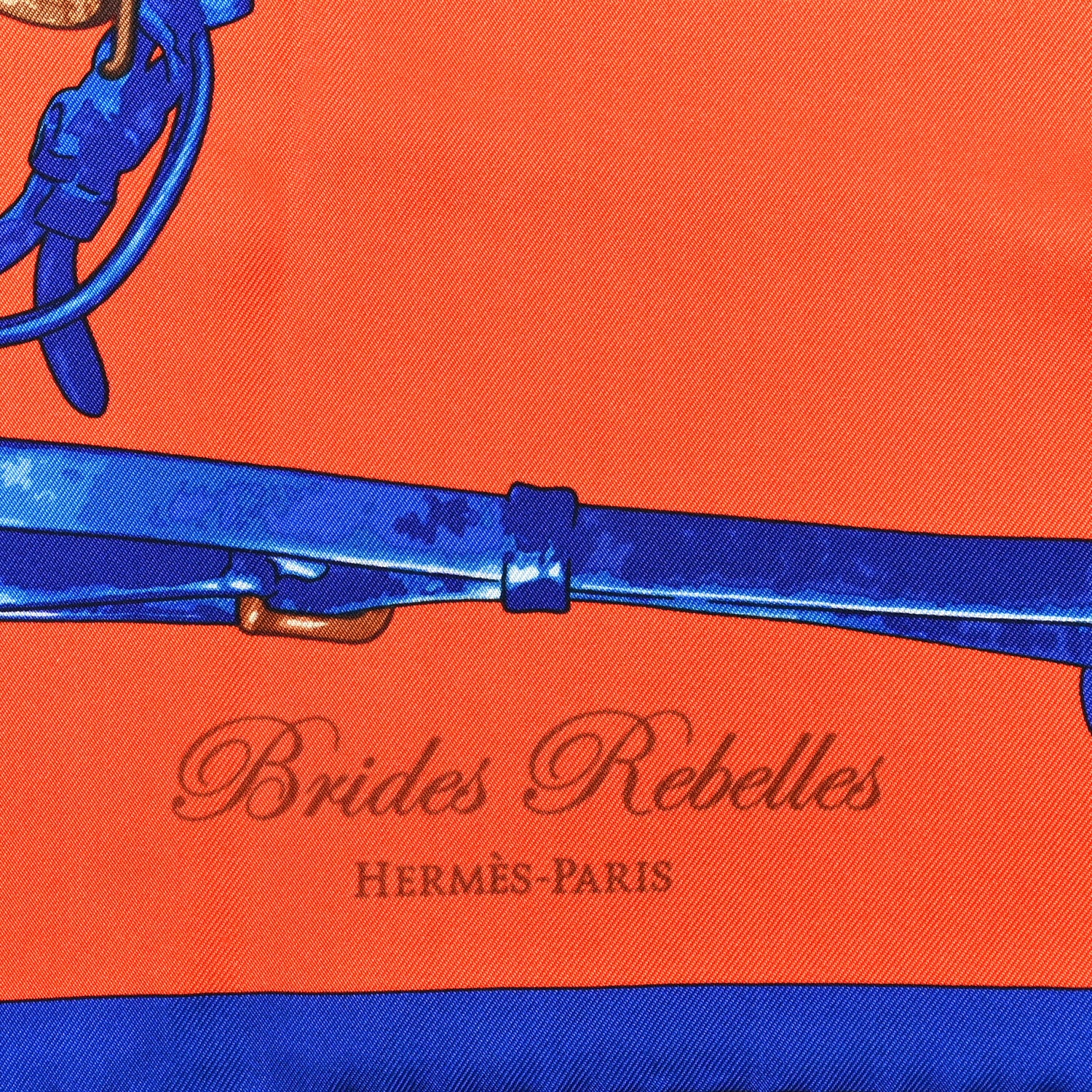 Hermes Silk Brides Rebelles Scarf 90 2 of 4