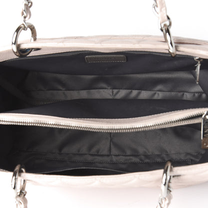 Chanel Caviar Quilted Grand Shopping Tote GST Beige Clair 4 of 10