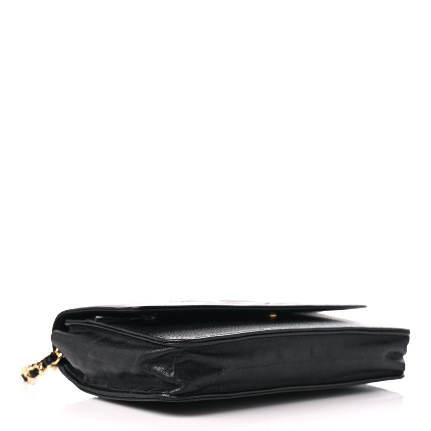 Chanel Caviar Timeless CC Wallet on Chain WOC Black 4 of 13