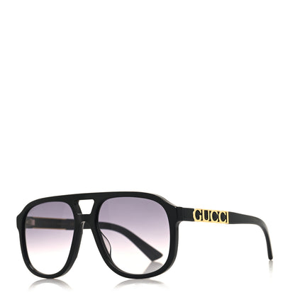 Gucci Acetate Square Frame GG1188S Sunglasses Black 1 of 7