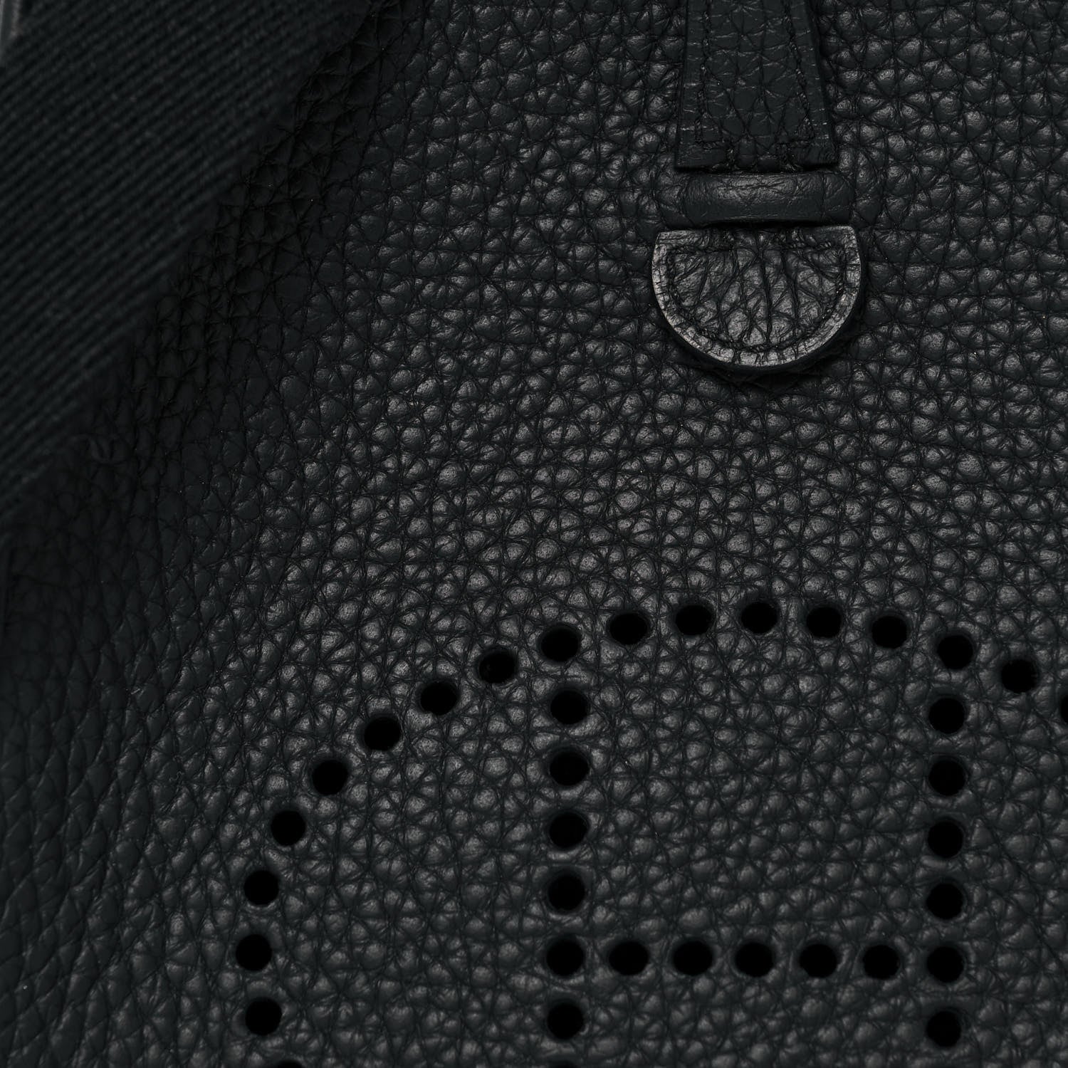 Hermes Taurillon Clemence Evelyne TPM Black 8 of 13