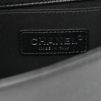 Chanel Caviar Quilted Small Boy Flap So Black 6 of 11