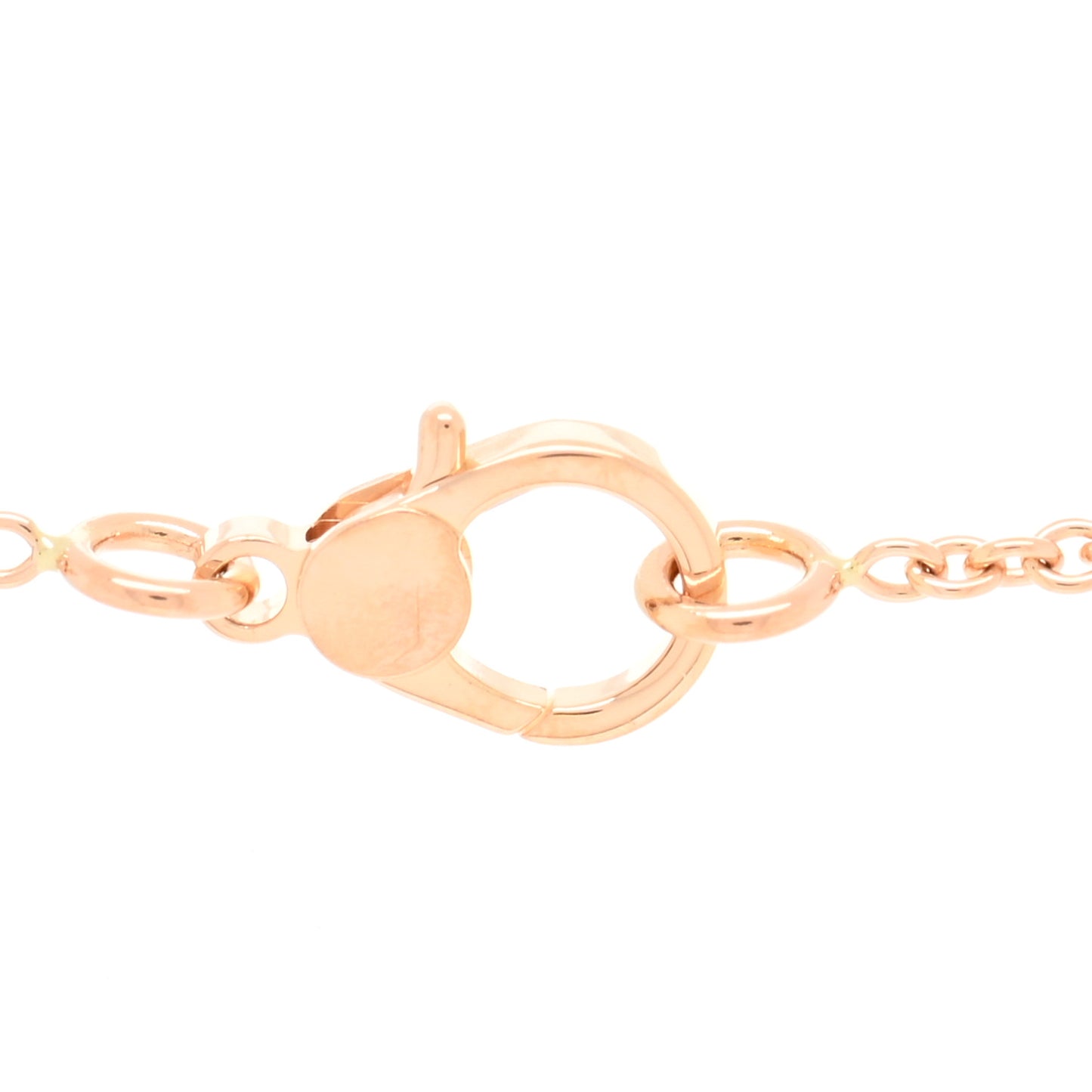 18K Rose Gold Diamond Finesse Pendant Necklace