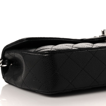 Chanel Caviar Quilted East West Flap Black 8 of 9
