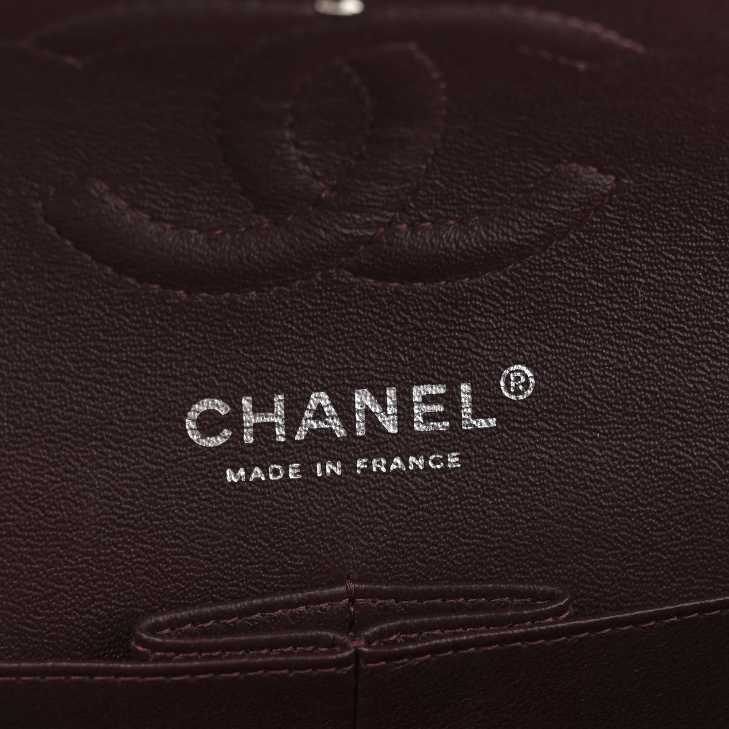Lambskin Quilted Small Double Flap Black
