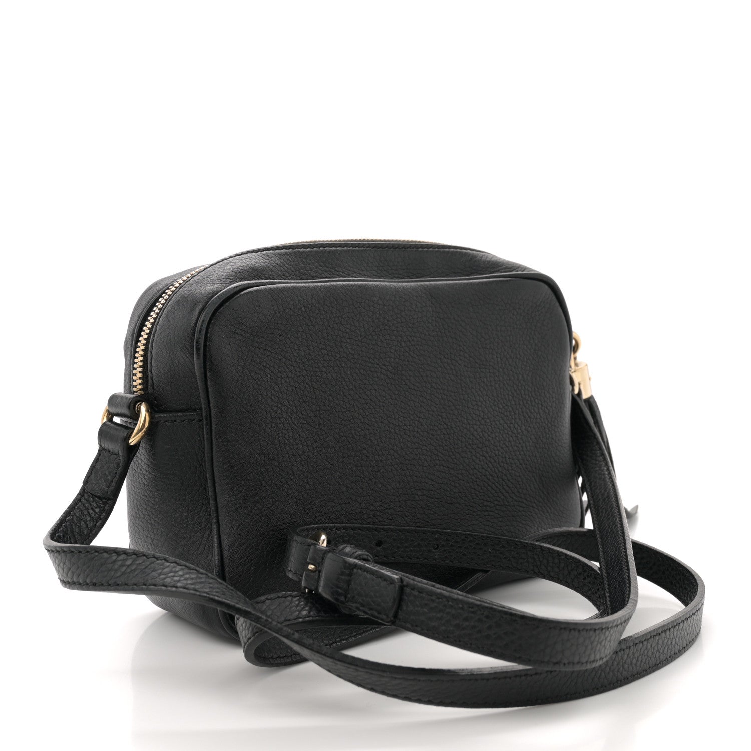 Gucci Pebbled Calfskin Small Soho Disco Bag Black 3 of 12