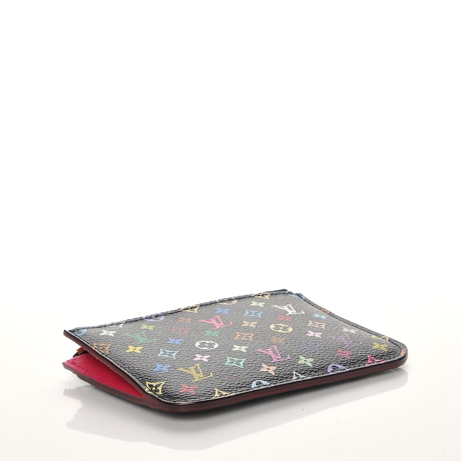 Louis Vuitton Monogram Multicolor Key Pouch Black Grenade 4 of 7