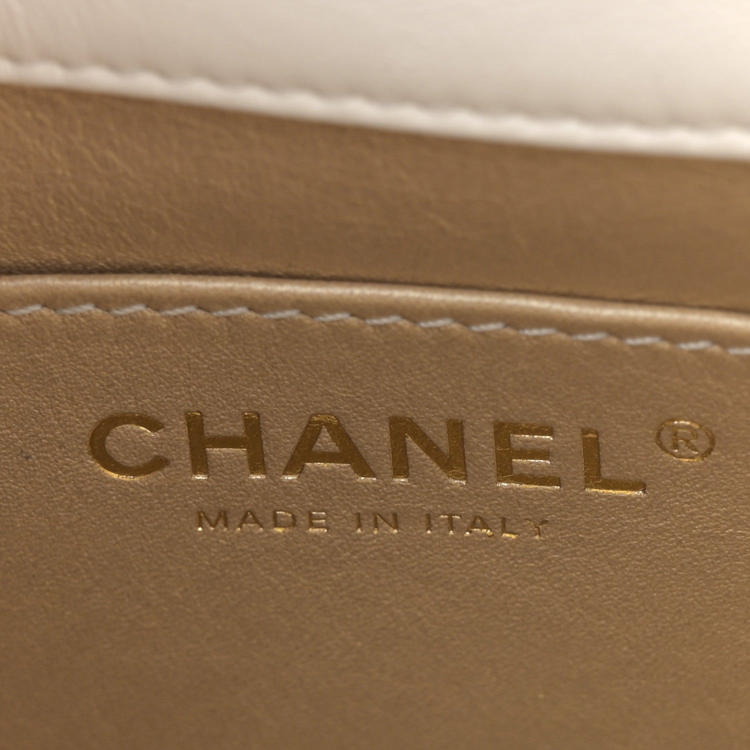 Chanel Shiny Lambskin Quilted Mini Flap White 6 of 13