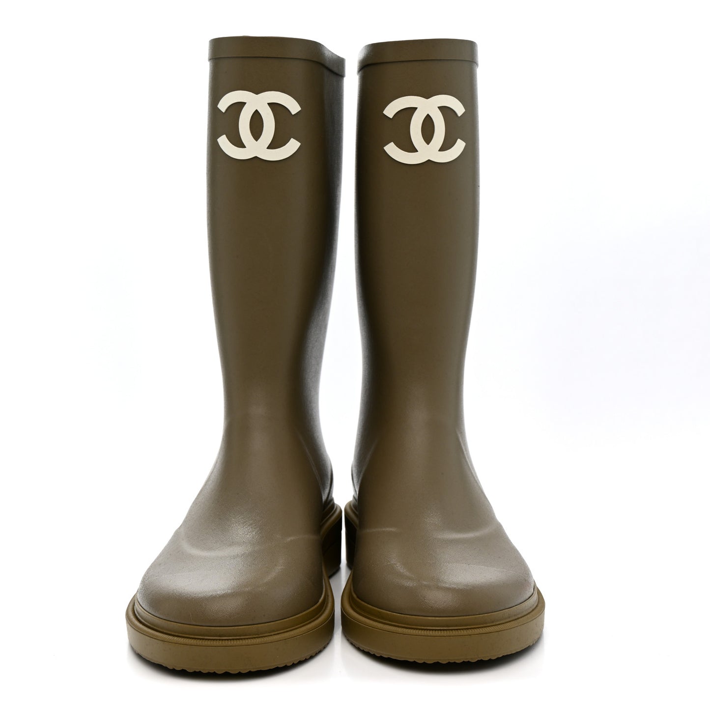 Caoutchouk CC High Boots 39 Dark Beige