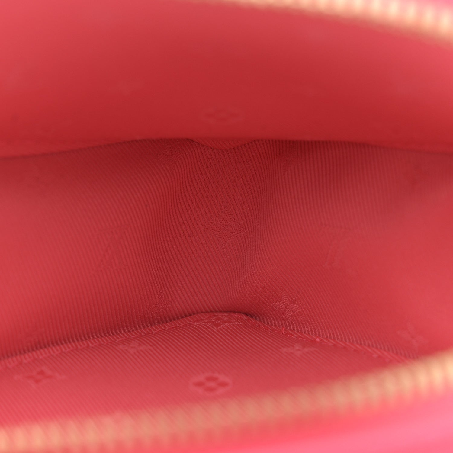 Louis Vuitton Calfskin Embroidered Monogram Pop My Heart Bag Pouch Dragon Fruit Pink 5 of 9