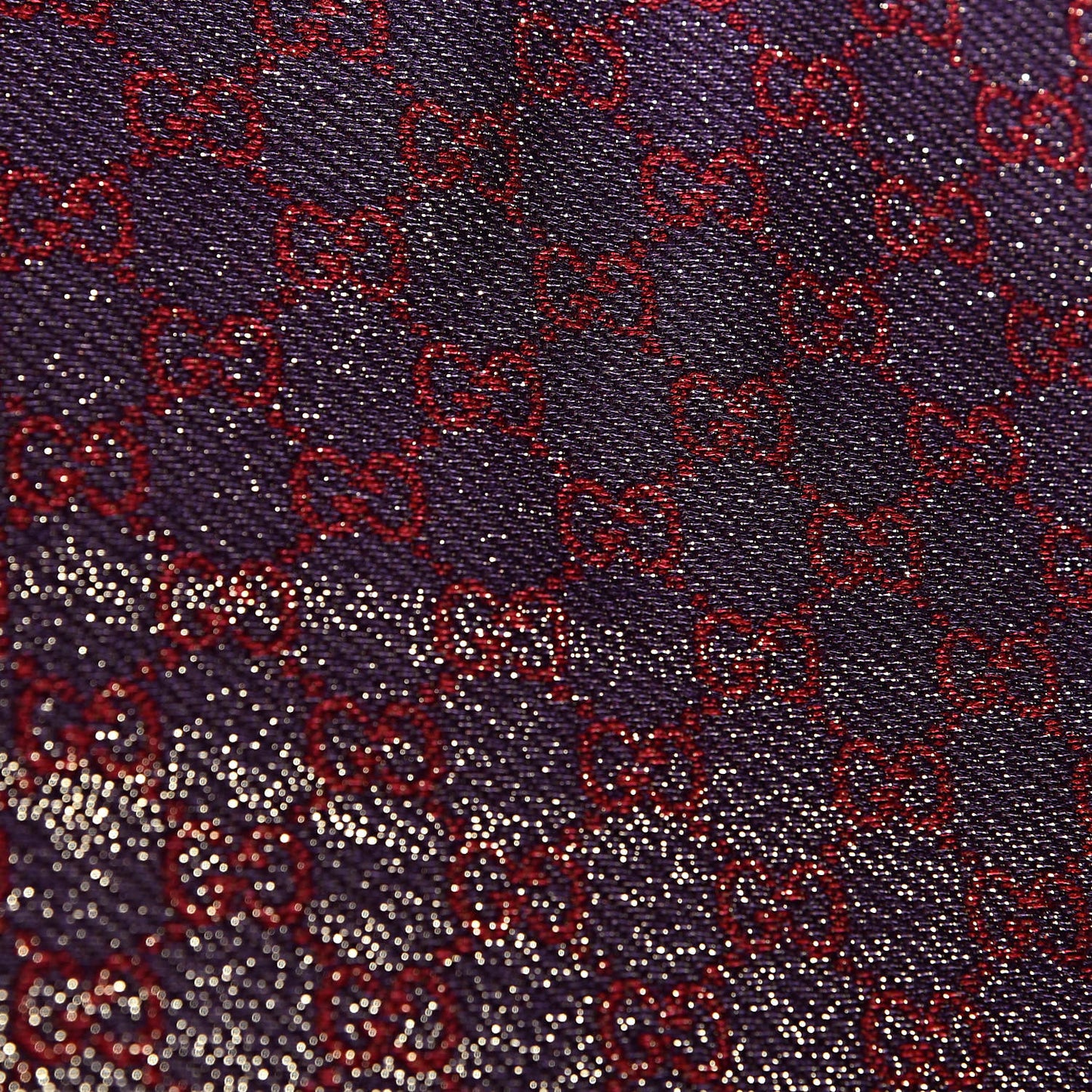 Viscose Cotton Shiny GG Jacquard Shawl Parma Violet Red