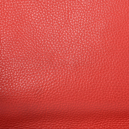 Hermes Taurillon Clemence Evelyne III PM Rouge Pivoine 13 of 16