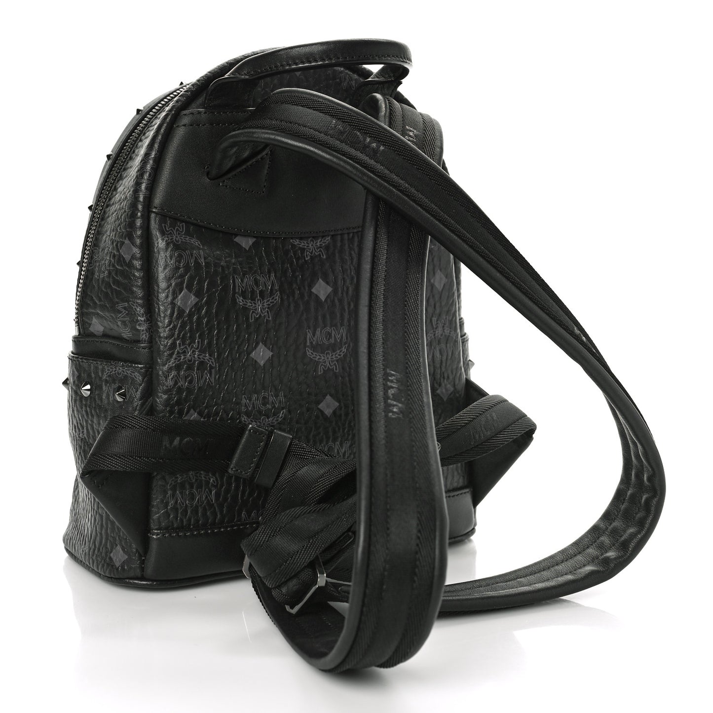Visetos Swarovski Mini Stark Diamond Backpack Black
