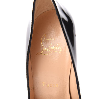 Christian Louboutin Patent Pigalle 120 Pumps 37.5 Black 6 of 7