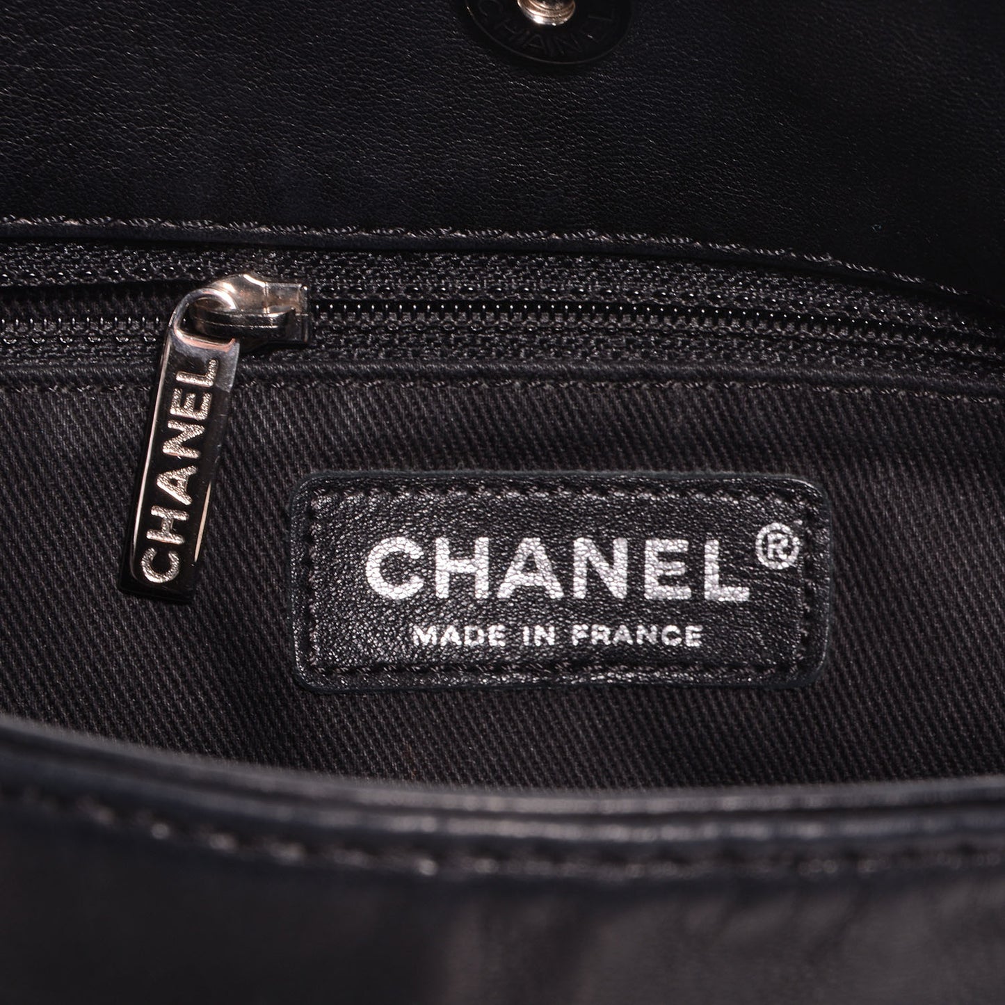 Lambskin Small Sharpei Shoulder Bag Black