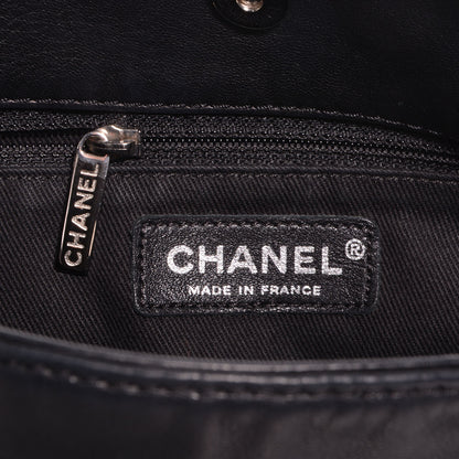 Chanel Lambskin Small Sharpei Shoulder Bag Black 6 of 7
