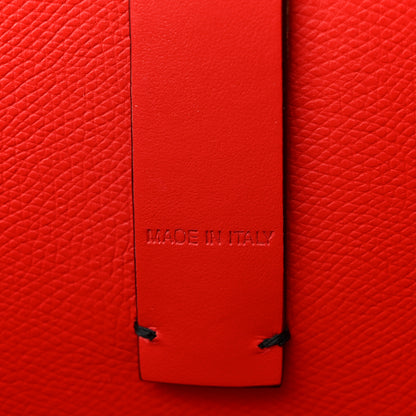 Christian Louboutin Perforated Calfskin Degrade Loubinthesky East West Cabata Tote Black Red 8 of 11