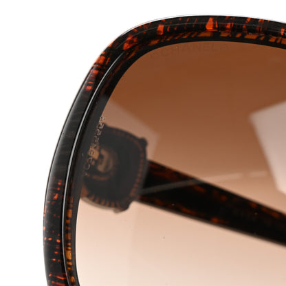 Chanel CC Tweed Effect Sunglasses 5174 Brown 7 of 8
