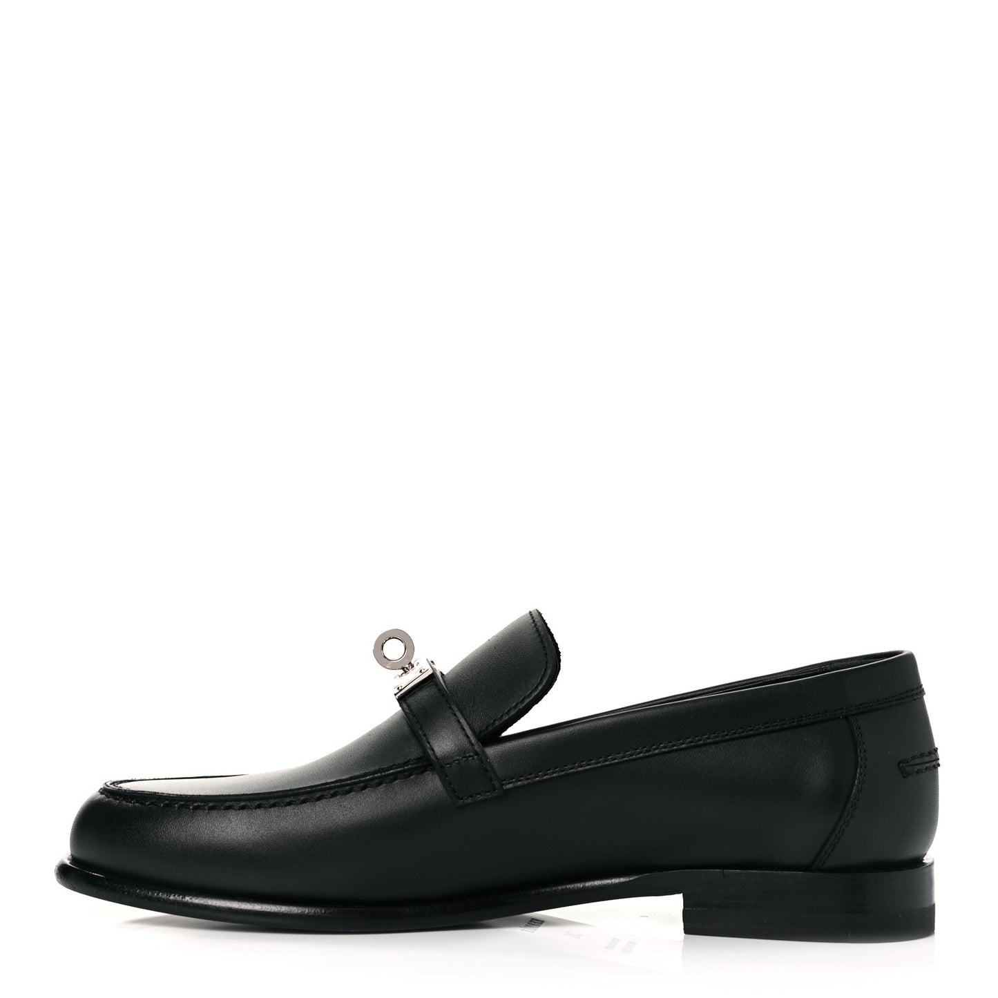 Calfskin Womens Destin Loafer 36 Black