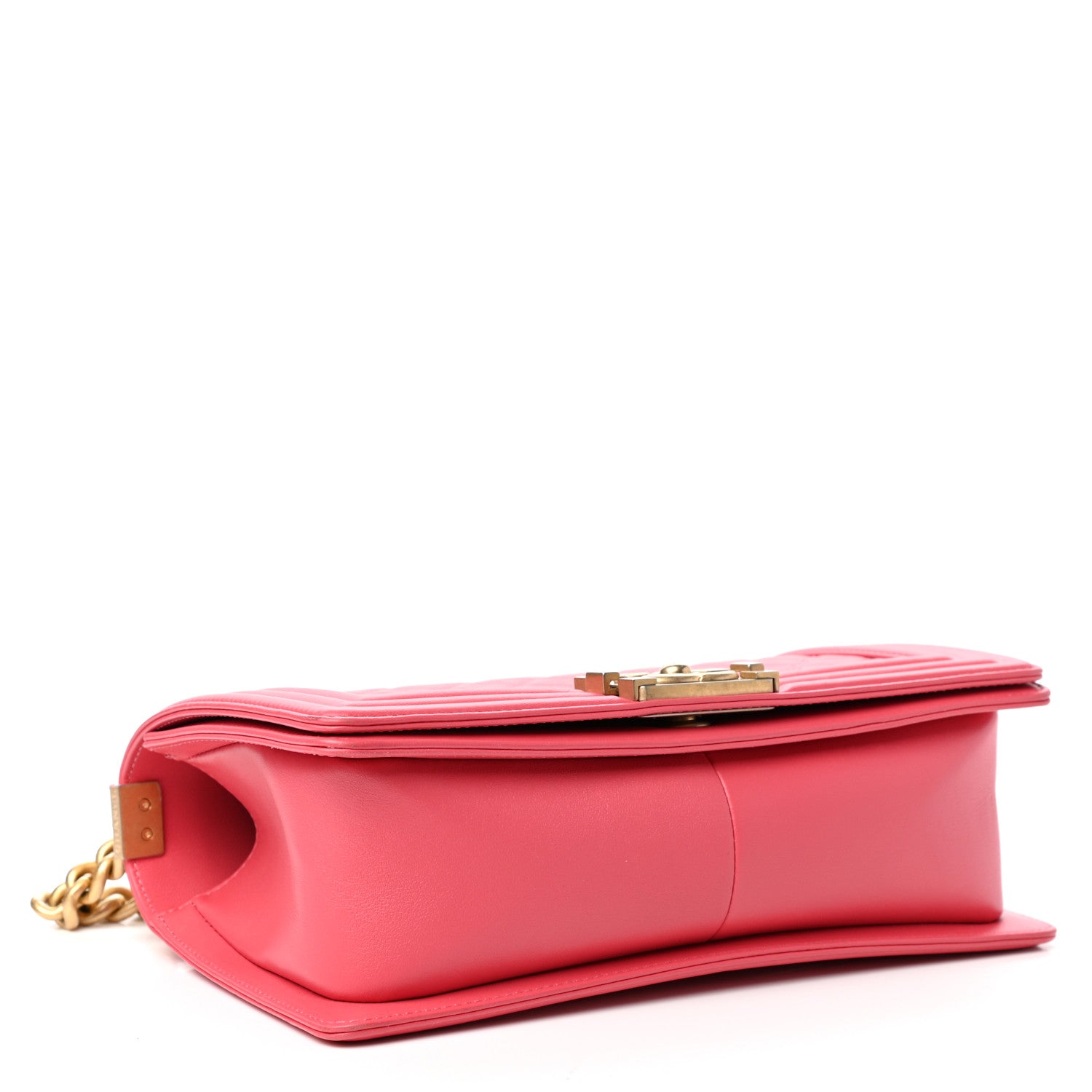 Chanel Calfskin Quilted Medium Boy Flap Pink 4 of 11