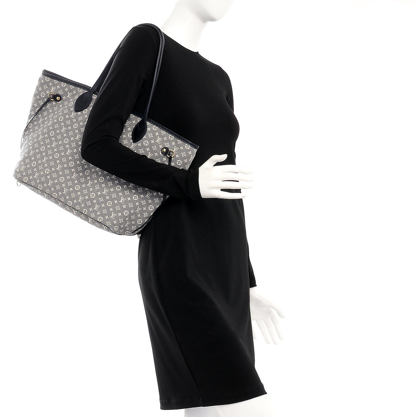 Monogram Idylle Neverfull MM Encre