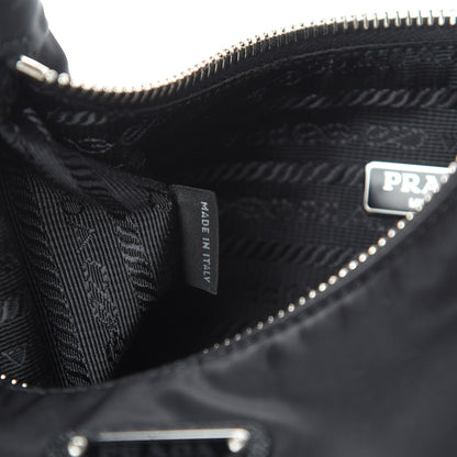 Prada Nylon Re-Edition 2005 Shoulder Bag Black 7 of 13