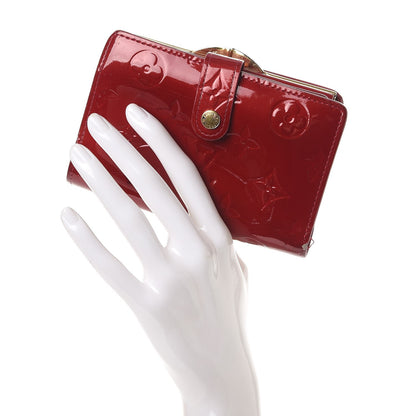 Louis Vuitton Vernis French Purse Wallet Pomme D'Amour 2 of 20