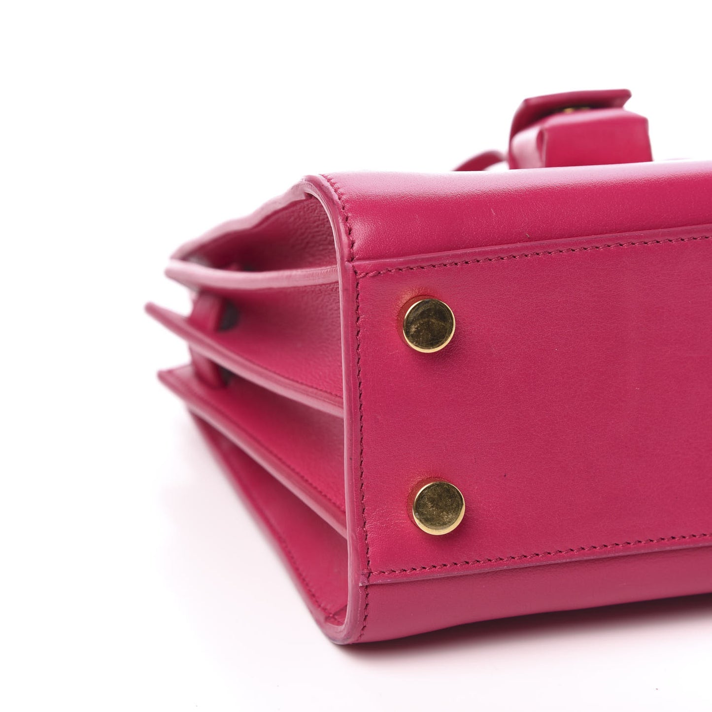 Calfskin Nano Sac De Jour Bubblegum