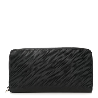 Louis Vuitton Epi Zippy Wallet Black Hot Pink 1 of 11
