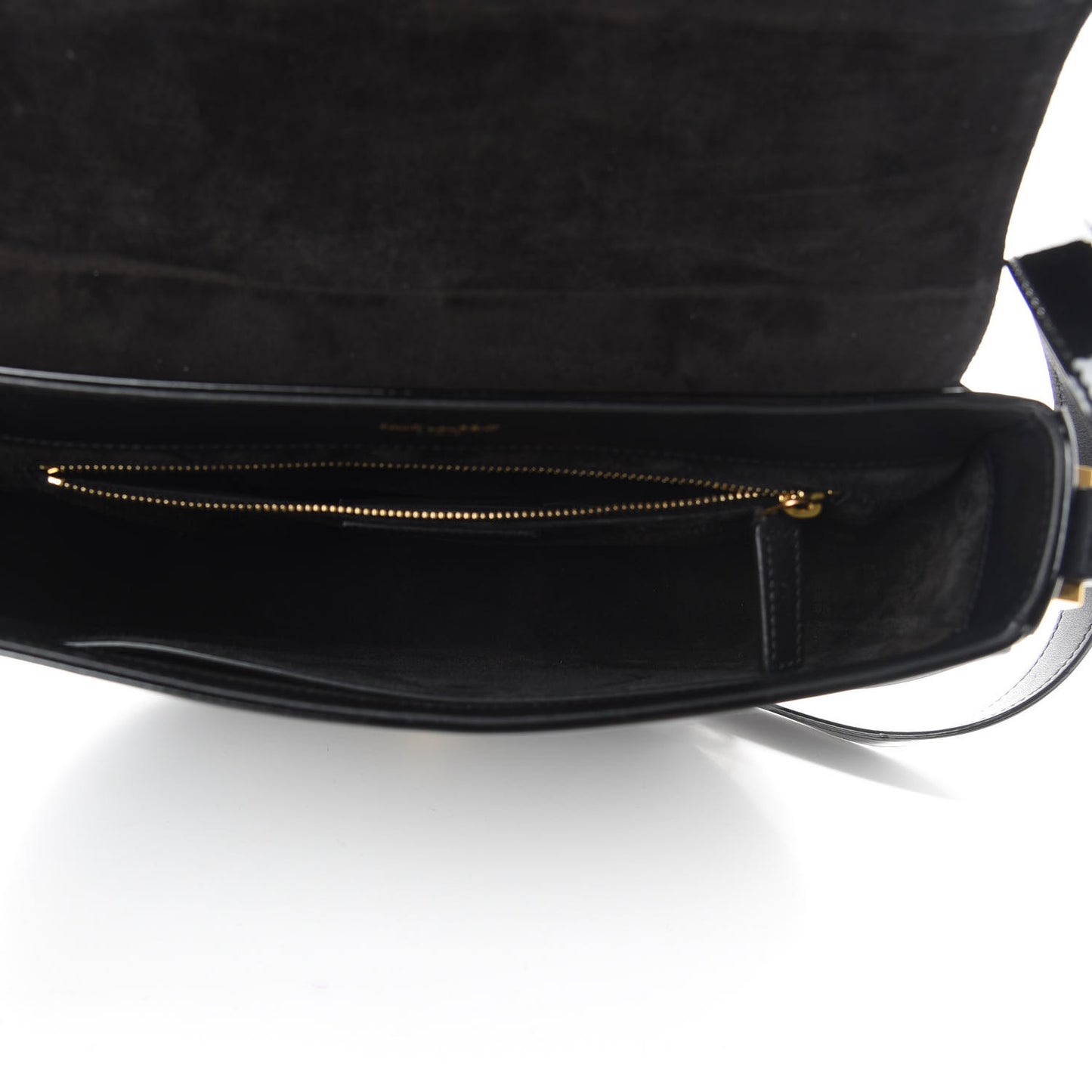 Patent Y Quilted Joan Satchel Black