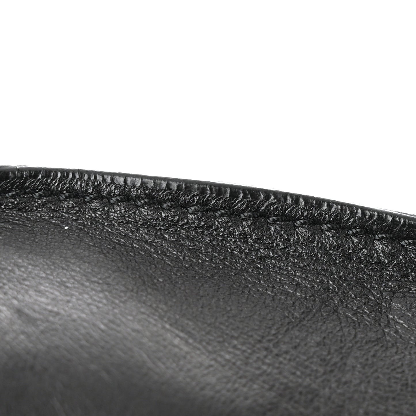Lambskin Tassel Pouch Black