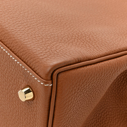 Hermes Togo Kelly Retourne 32 Gold 13 of 13
