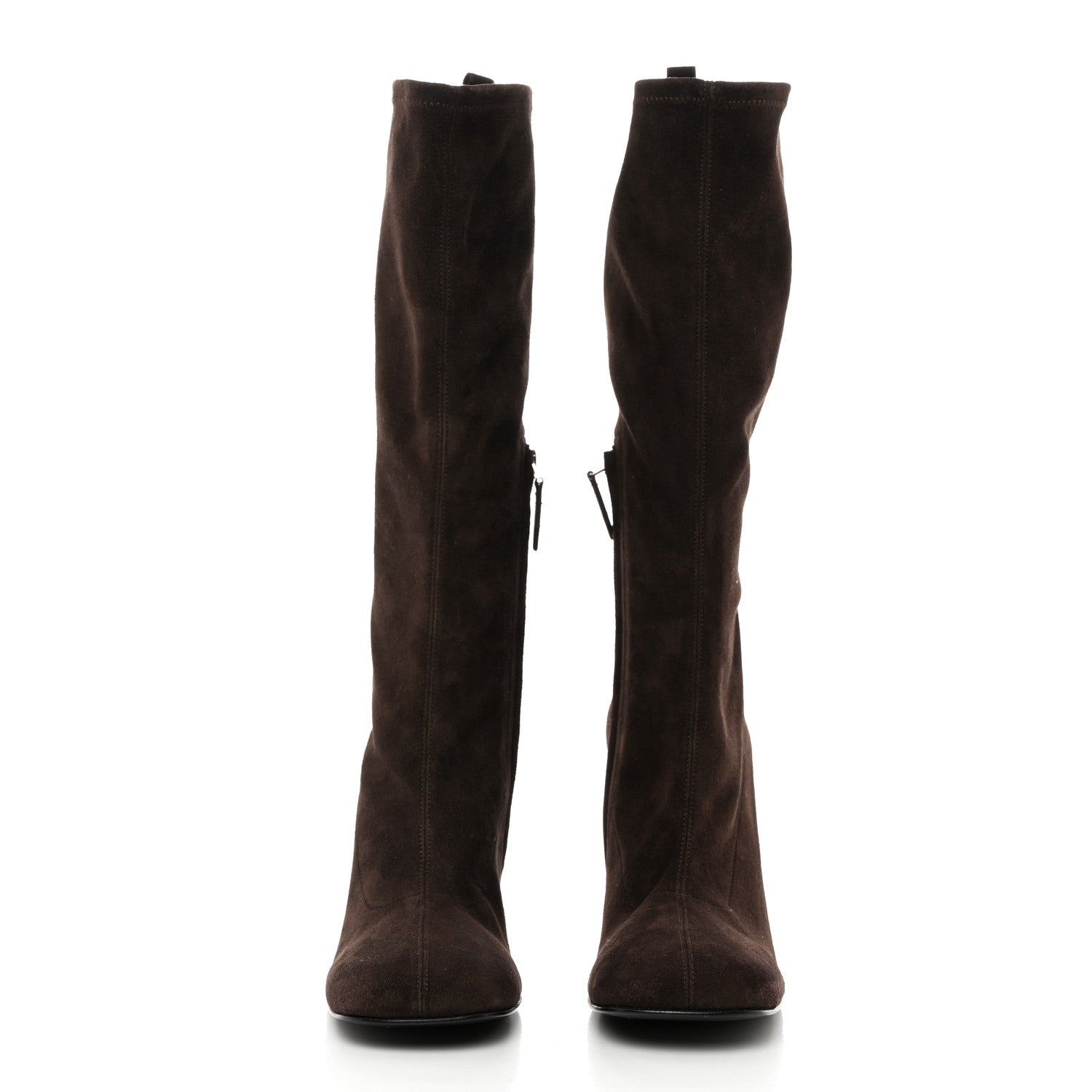 Hermes Stretch Suede Goatskin Halo Boots 40 2 of 8