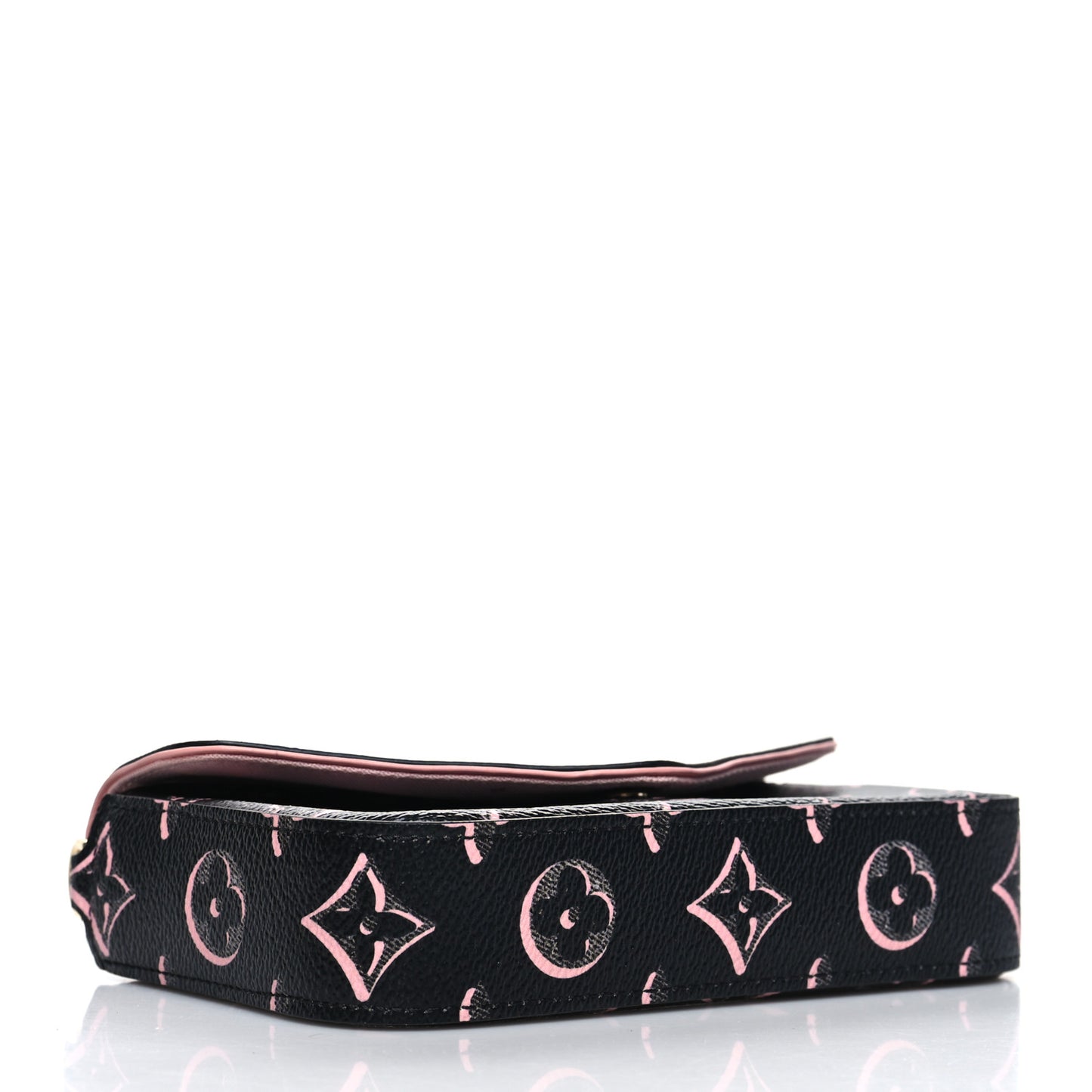 Monogram Fall For You Felicie Strap & Go Black