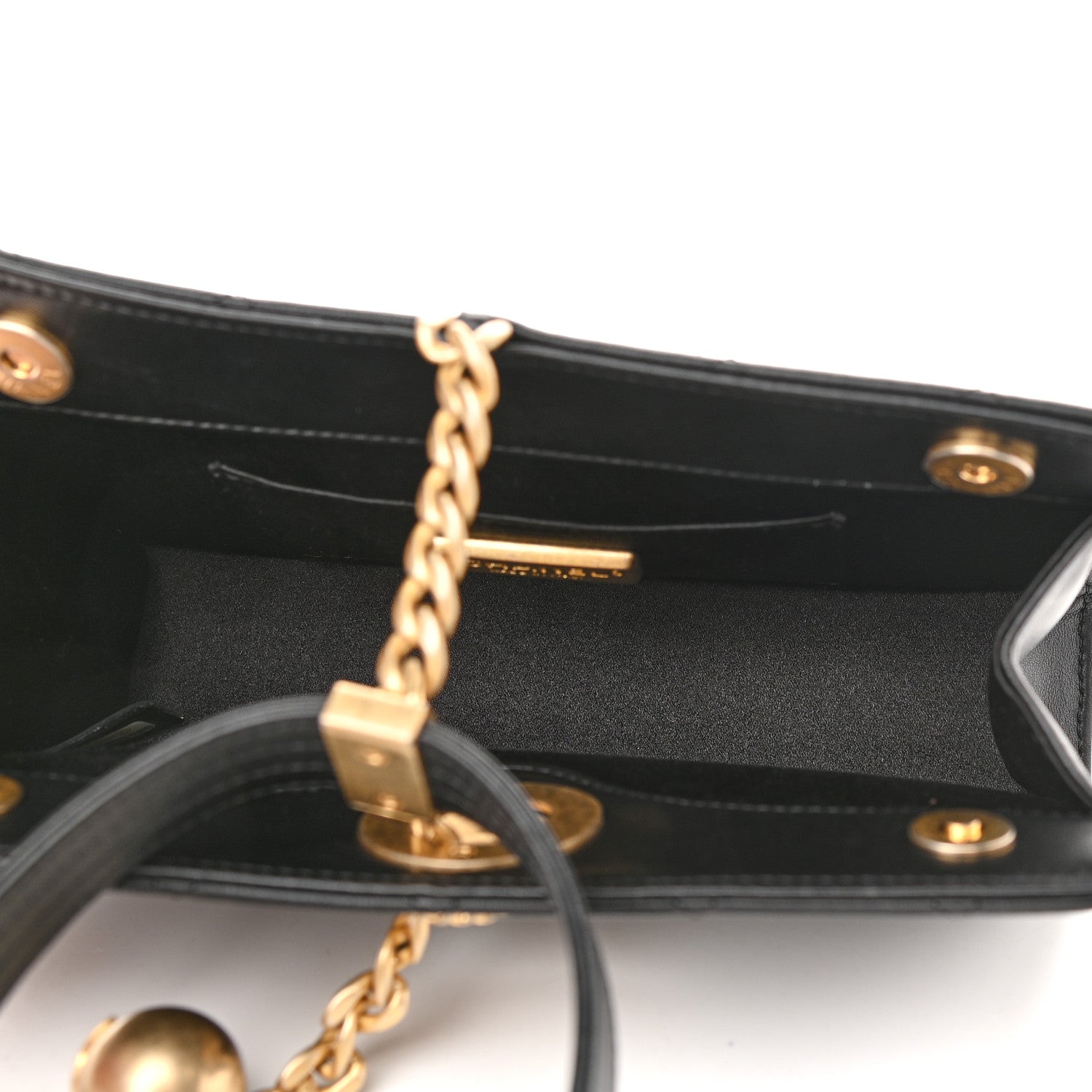 Chanel Lambskin Quilted Evening By The Sea Clutch Black 5 of 10