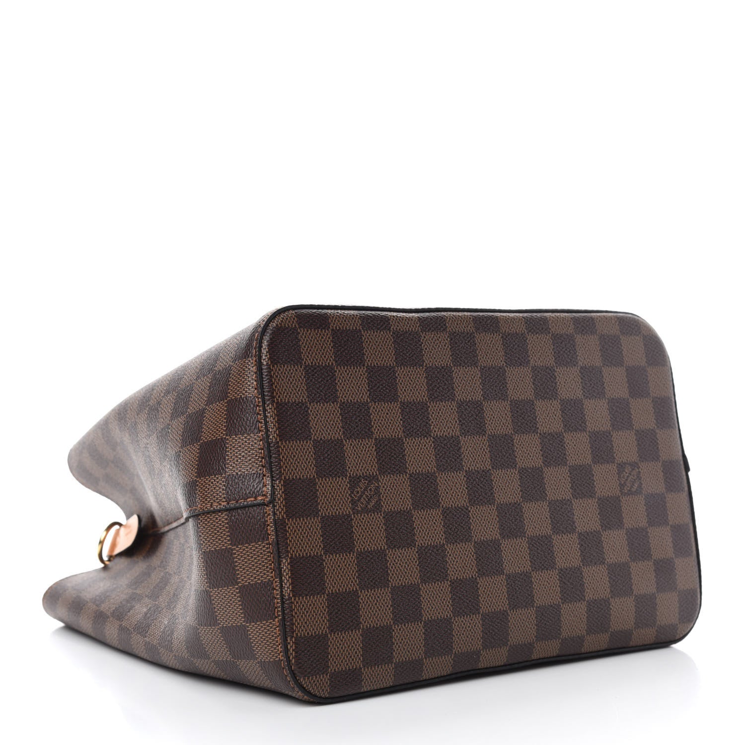 Louis Vuitton Damier Ebene Neonoe MM Safran 4 of 11