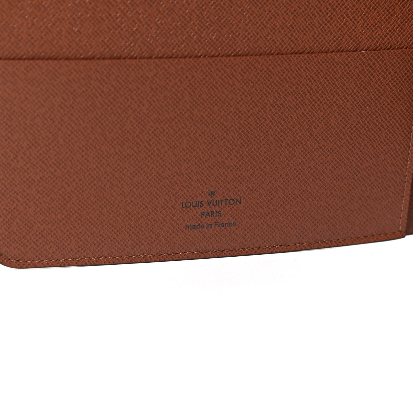 Monogram Desk Agenda Cover