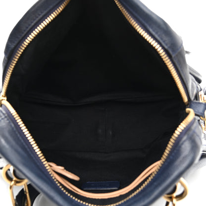 Chloe Calfskin Medium Paraty Navy 4 of 9