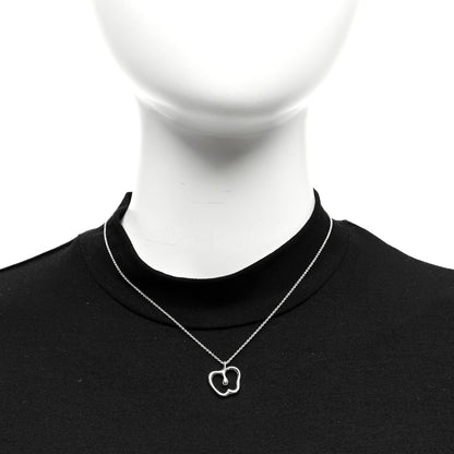 Tiffany Sterling Silver Elsa Peretti Apple Pendant Necklace 4 of 4