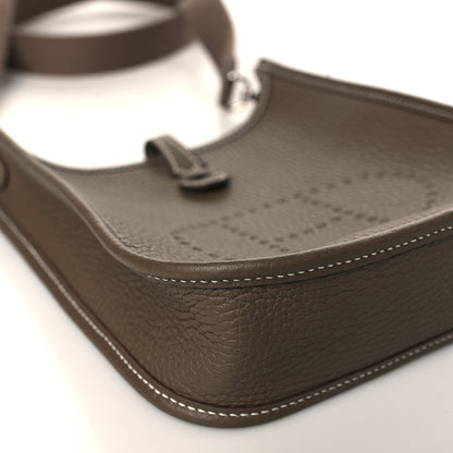 Hermes Taurillon Clemence Evelyne TPM Etoupe 8 of 10