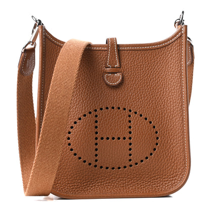 Hermes Taurillon Clemence Evelyne TPM Gold 1 of 11