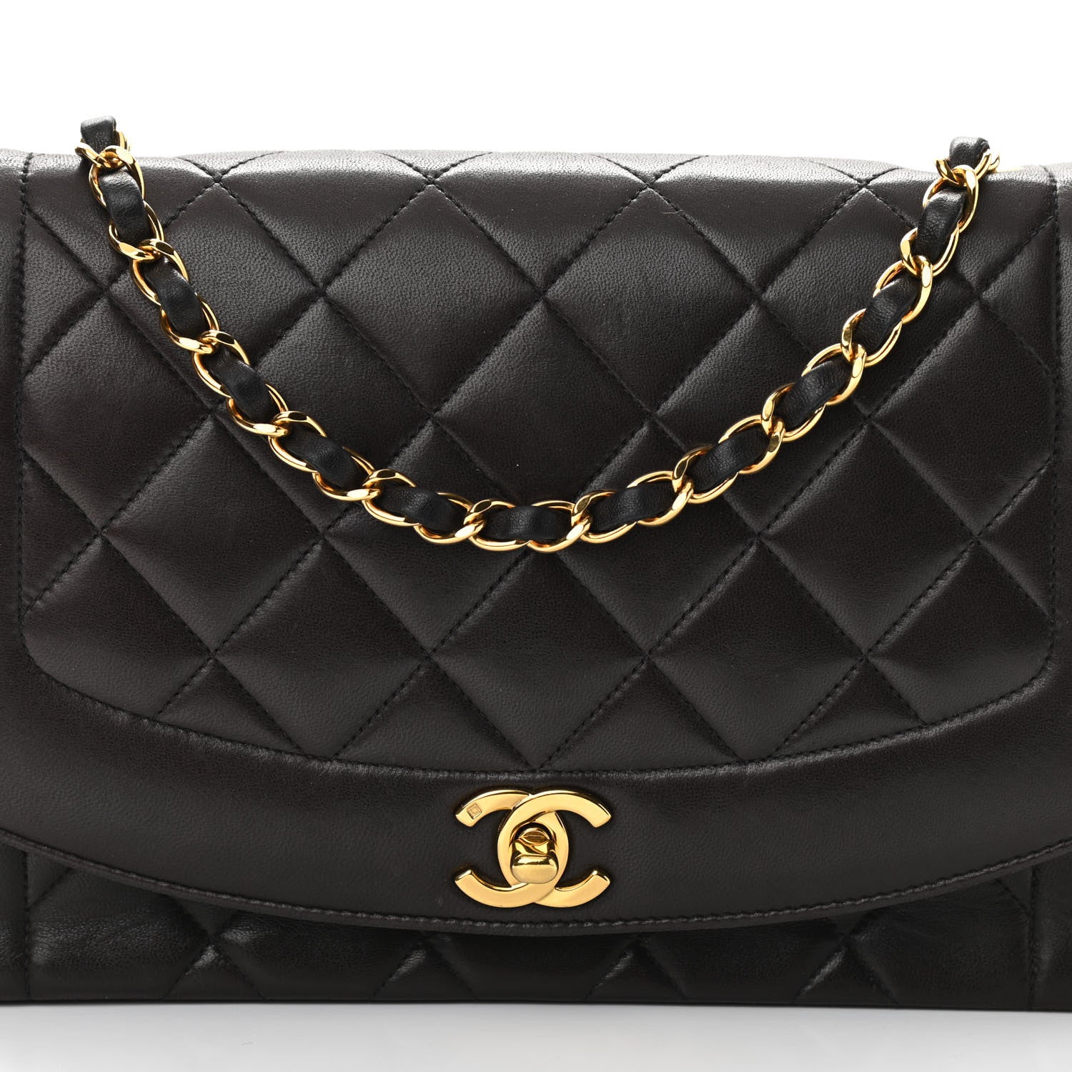 Chanel Lambskin Quilted Medium Single Flap Brown 15 of 15