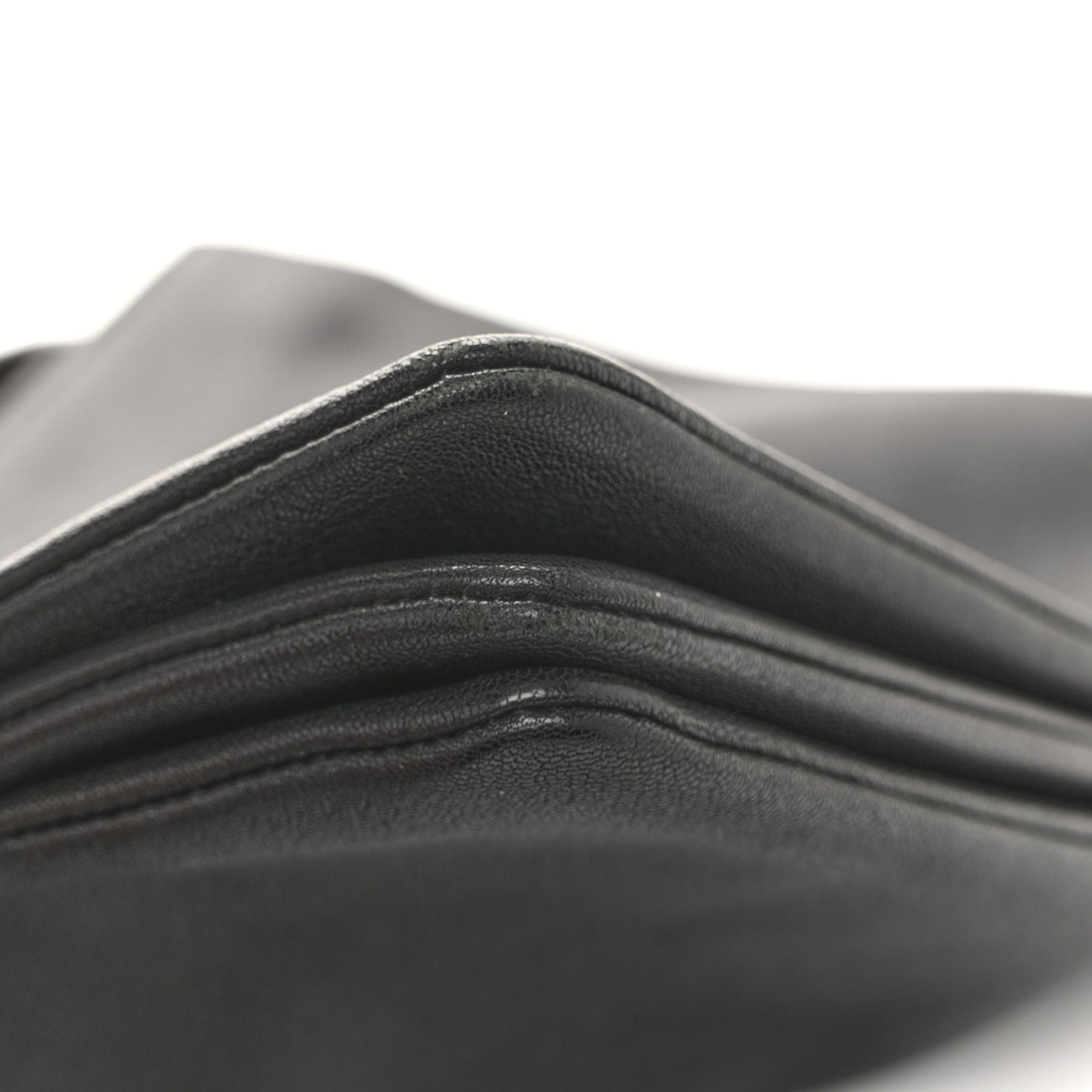 Lambskin Large Trio Crossbody Bag Black