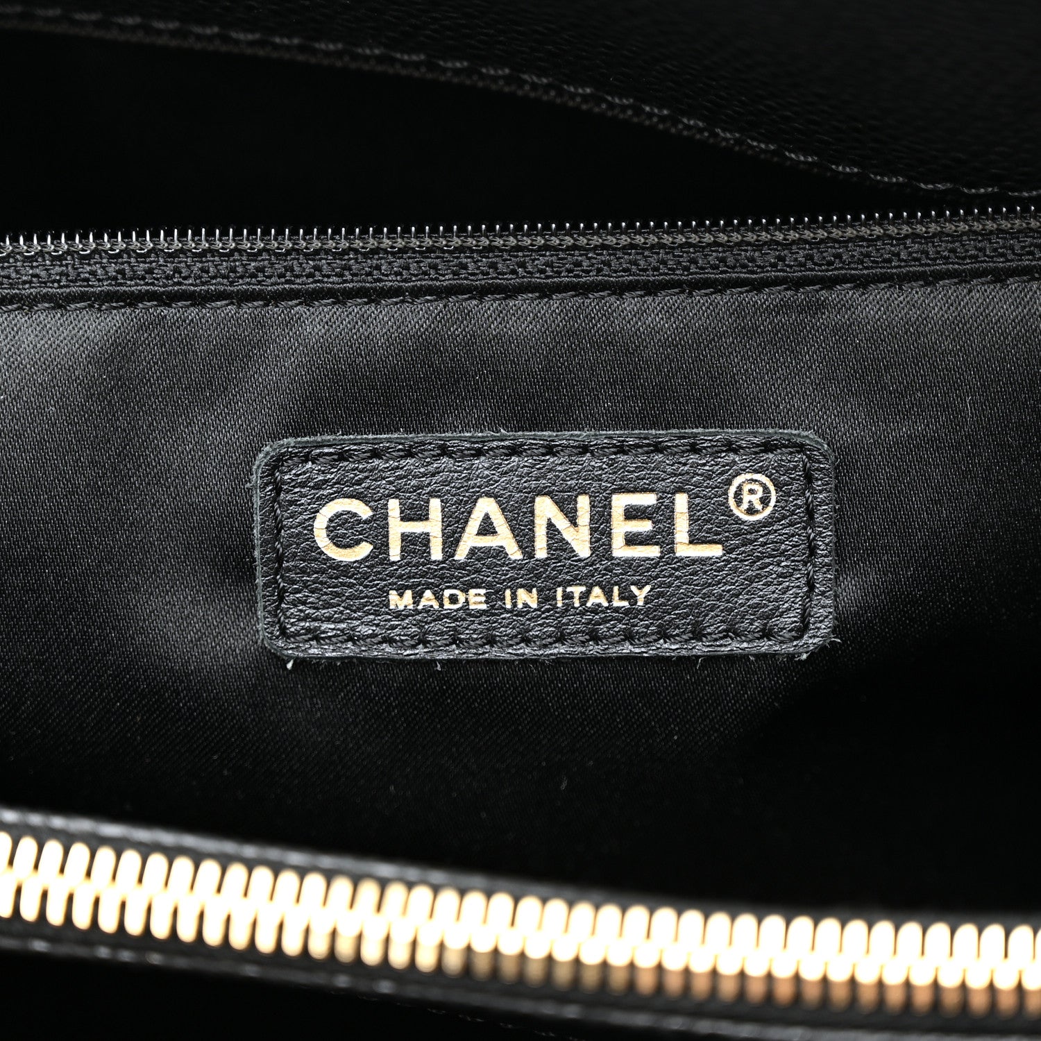Chanel Caviar Quilted Grand Shopping Tote GST Black 6 of 10