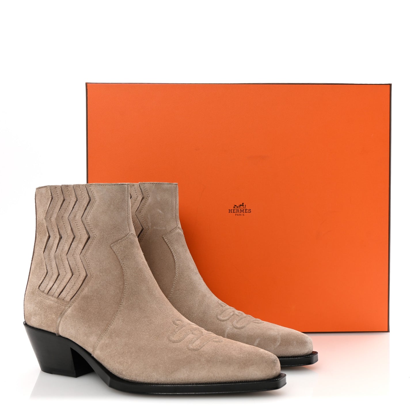 Suede Mens Vegas Ankle Boot 41 Beige Dune