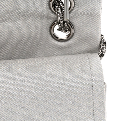 Chanel Metallic Canvas Space Charms 2.55 Reissue 226 Flap Silver 14 of 14