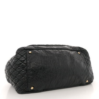 Chanel Vinyl Rock and Chain Flap Black 4 of 12